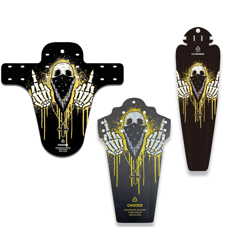 Bike Fender Set - 自転車アクセサリー自転車部品 Mtb ウィングマッドガード PP マウンテンバイクロード折りたたみサイクリングフロント +