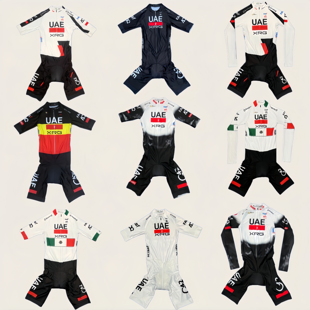 Cycling Gear Material - レーザーカット スキンスーツ 2025 2026 UAE XRG