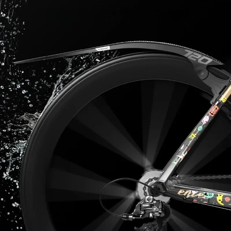 Bike Fender Set - 自転車クイックリリース拡張マッドガード フロントリアホイール700Cグラベルロードバイクフェンダー強力PPマッドフェンダーアウトドアプロテクター