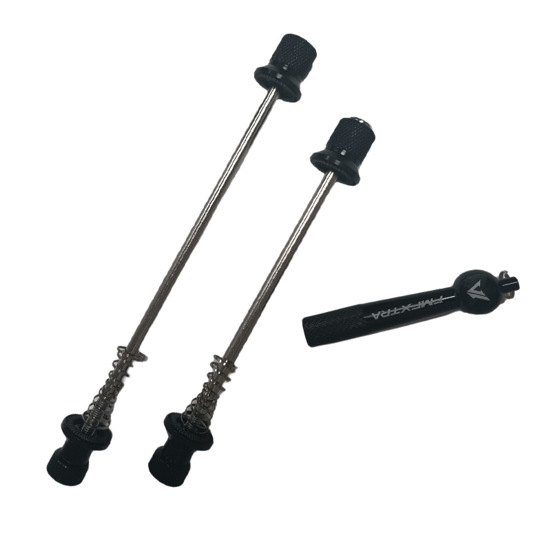 Quick Release Skewer - 新しい自転車用クイックリリースホイールロック、セキュリティ盗難防止スキュワー、MTBマウンテンロードサイクリングハブパーツ用