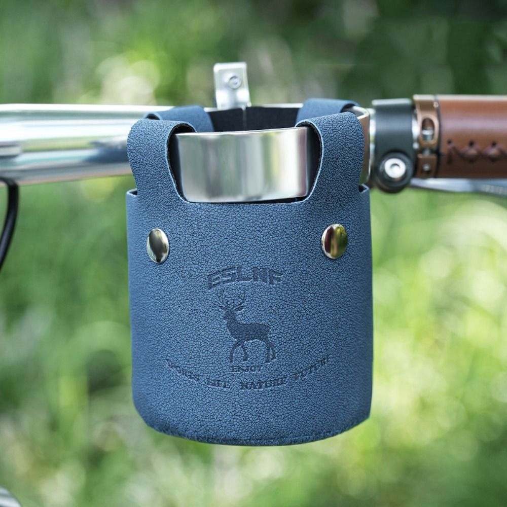 金属クランプサイクリングウォーターボトルケージ革素材ポータブ - Cycling Gear Material のレビューと価格