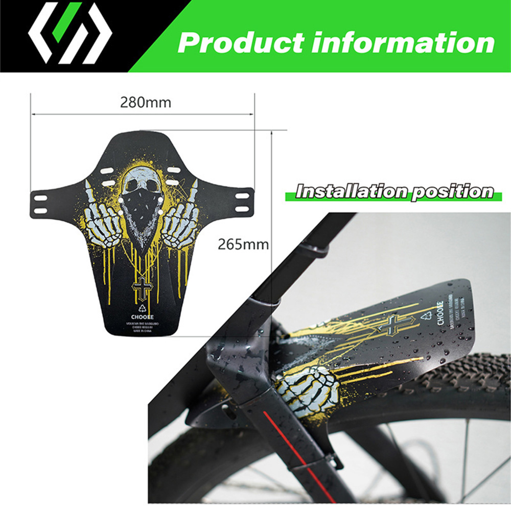 自転車アクセサリー自転車部品 Mtb ウィングマッドガード  - Bike Fender Set のレビューと価格