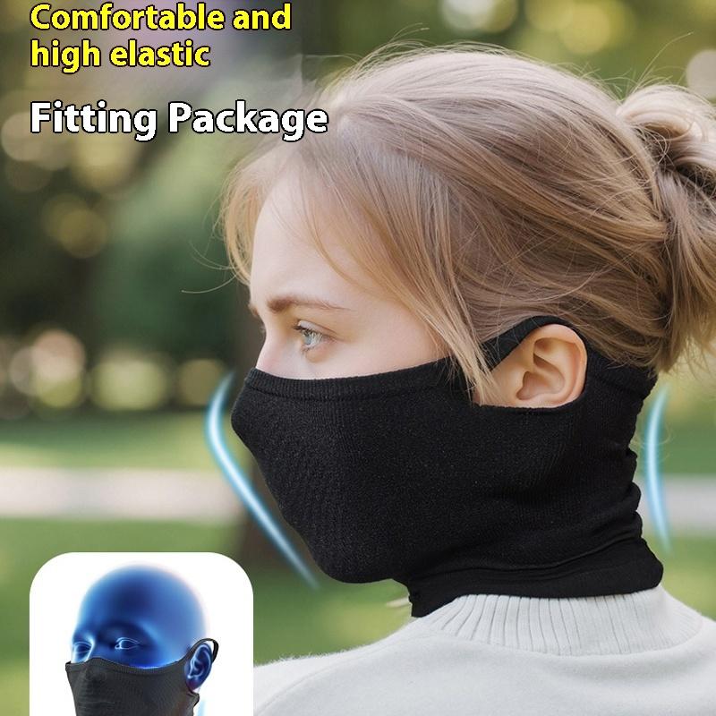 秋/冬スポーツバンダナサイクリングバイク耳掛け式フェイスカバ - Cycling Face Mask のレビューと価格