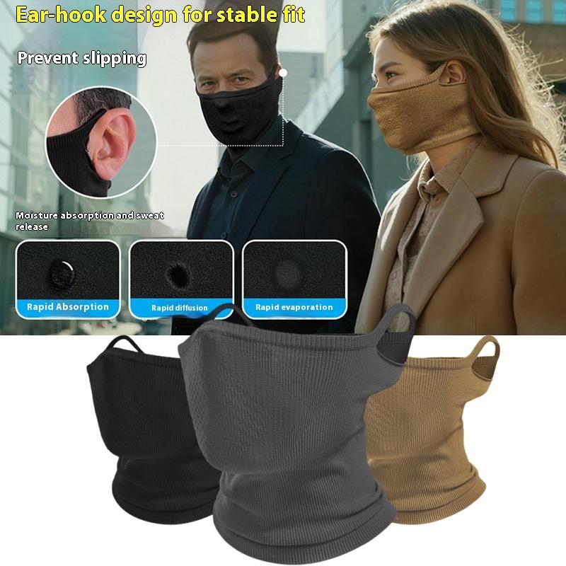 秋/冬スポーツバンダナサイクリングバイク耳掛け式フェイスカバ - Cycling Face Mask のレビューと価格