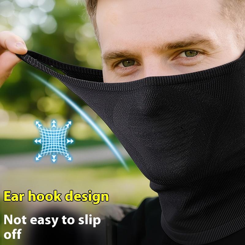 秋/冬スポーツバンダナサイクリングバイク耳掛け式フェイスカバ - Cycling Face Mask のレビューと価格