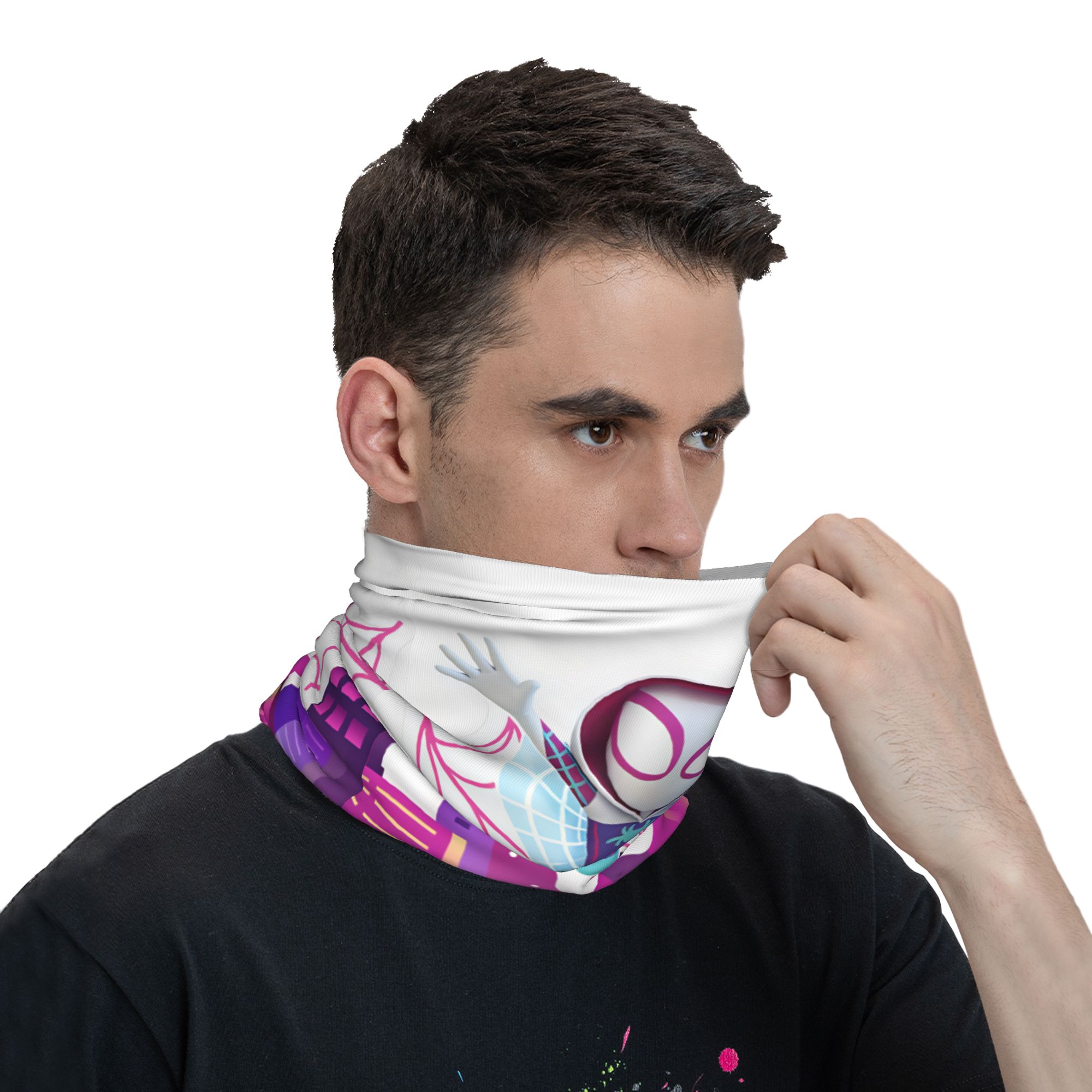 スパイダーゴーストグウェンズ バンダナ ヴィンテージ バラク - Cycling Face Mask のレビューと価格