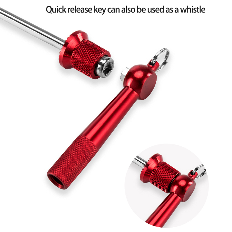 Rockbros-クイックリリース自転車ホイールハブ,フロン - Quick Release Skewer のレビューと価格