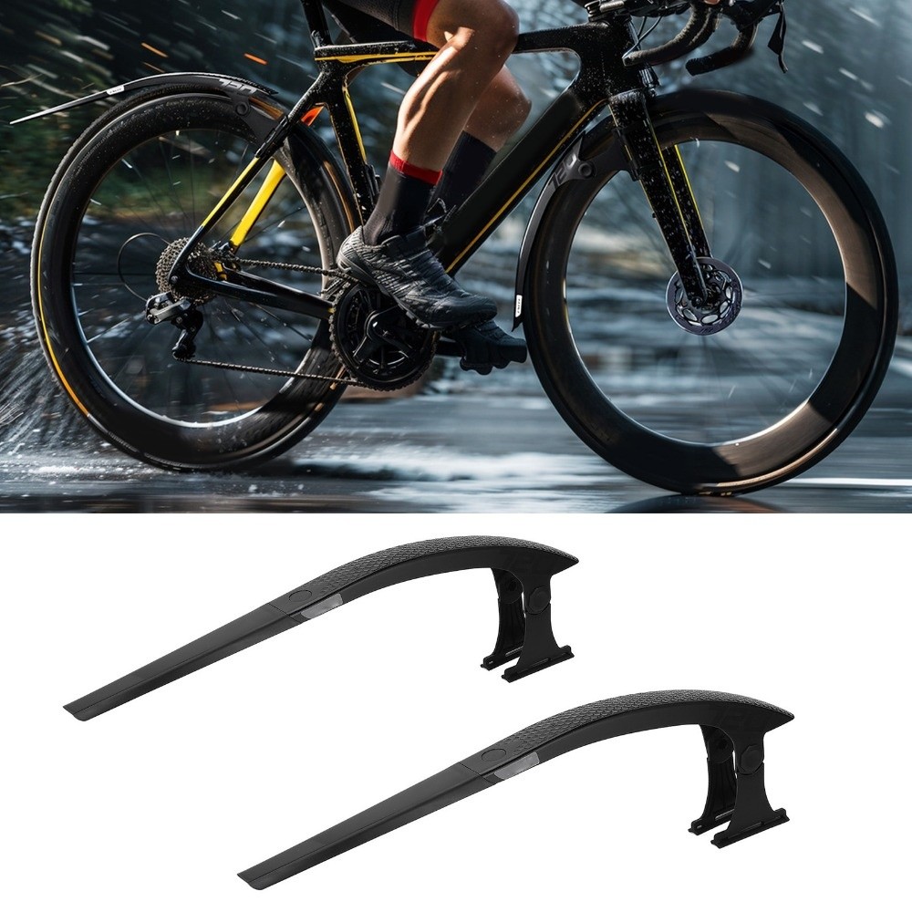 PCナイロン製ロードバイクマッドガード 軽量拡張型バイクフェ - Bike Fender Set のレビューと価格