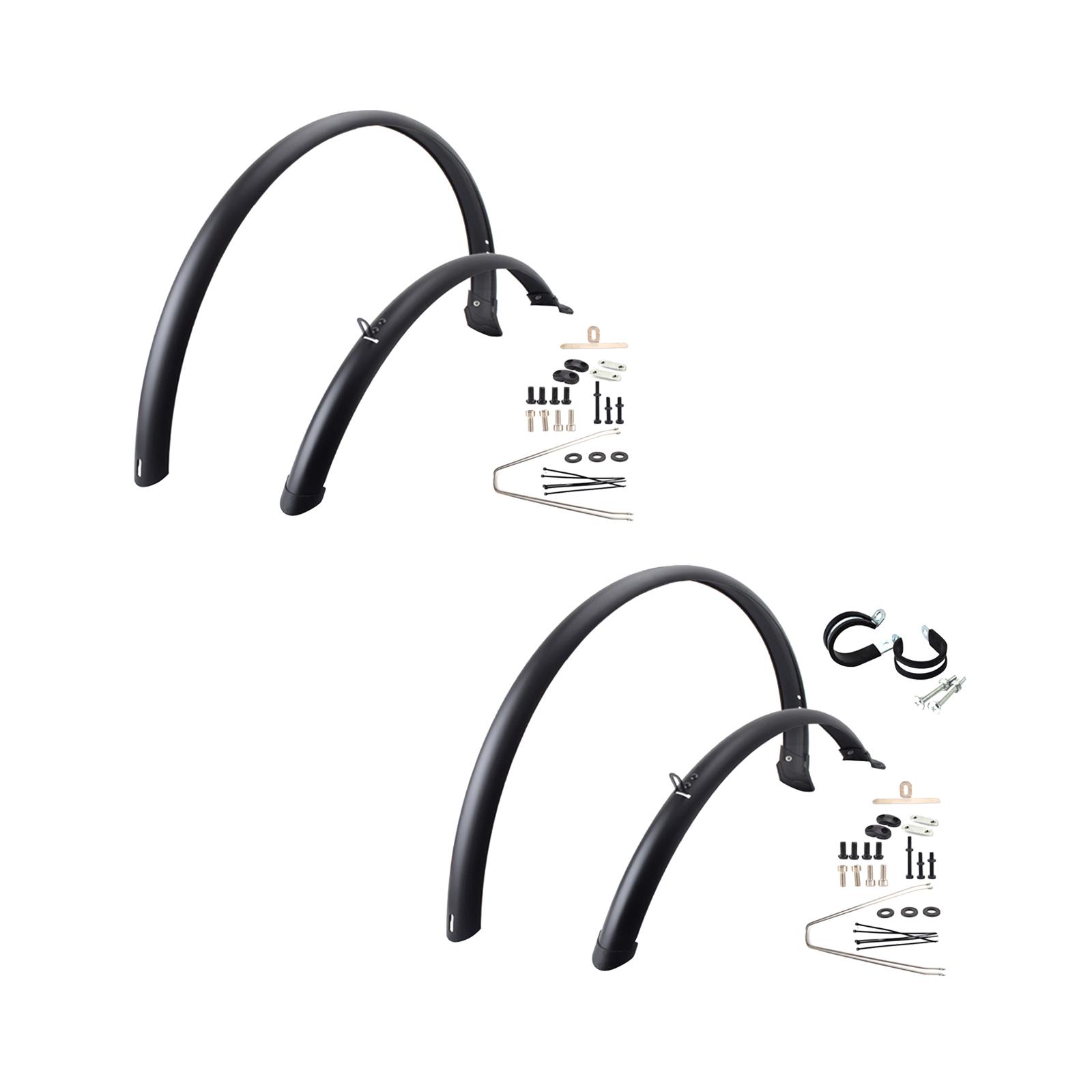 2x ロードバイクフェンダーサイクリングアクセサリー交換用マ - Bike Fender Set のレビューと価格